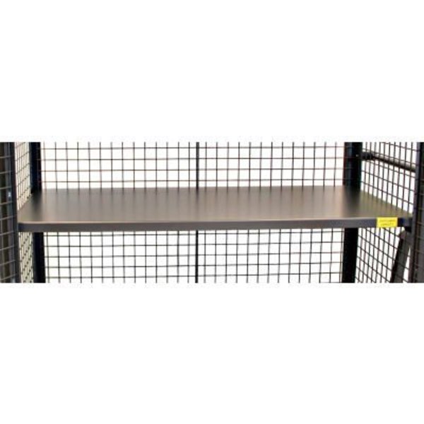 Valley Craft 60 x 30 Metal Shelf for Valley CraftÂ Security Truck, Blue F89714A1